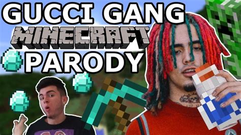 minecraft gucci ganf|Galaxy Goats – Gucci Gang lyrics (Minecraft Parody) .